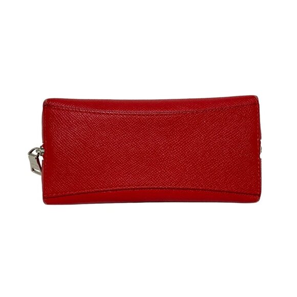 COACH - 53067 Red Leather Pouch - Picture 3 of 9